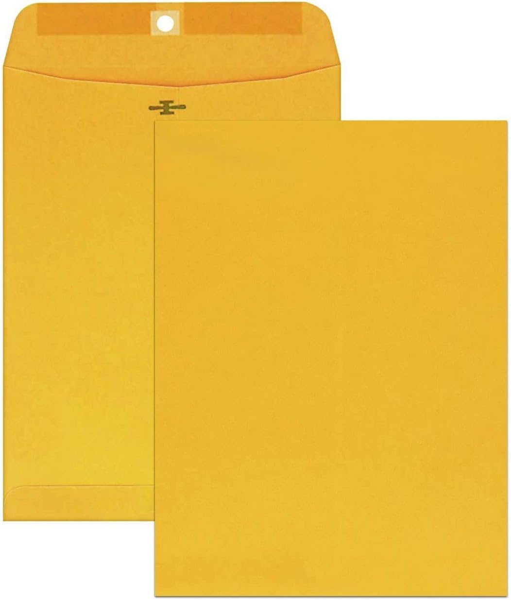 Mead Envelopes, 9" x 12", Clasp Closure, Brown Kraft All-PLrpose 24-lb Paper Mailing Envelopes, 20 Count (76020)