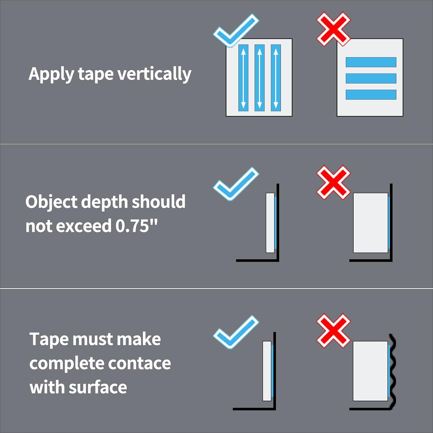 Art3d Double-Sided Mounting Tape (10FT), MultiPLrpose Removable Adhesive Foam Tape, Transparent, Household