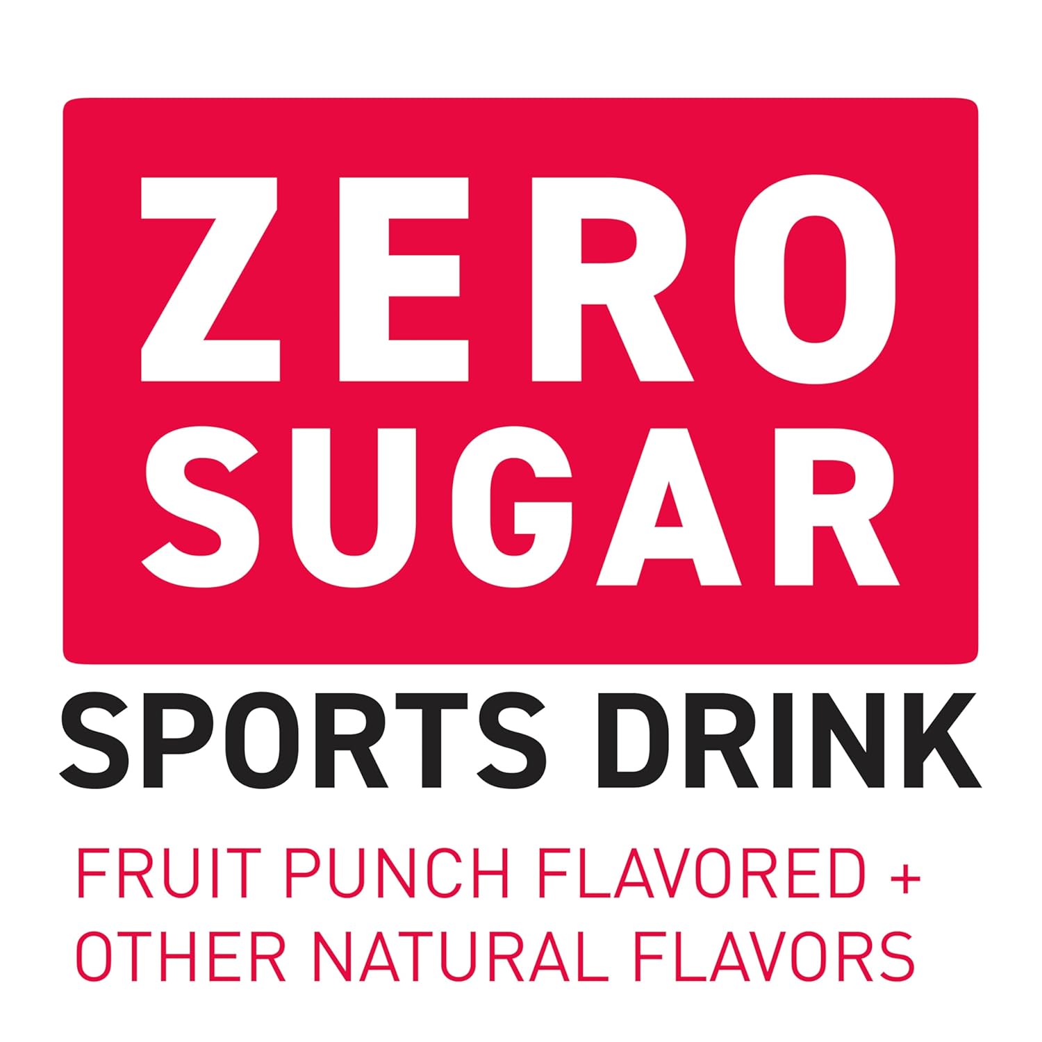 POWERADE ZERO Fruit PLnch, 20 fl oz, 8 Pack